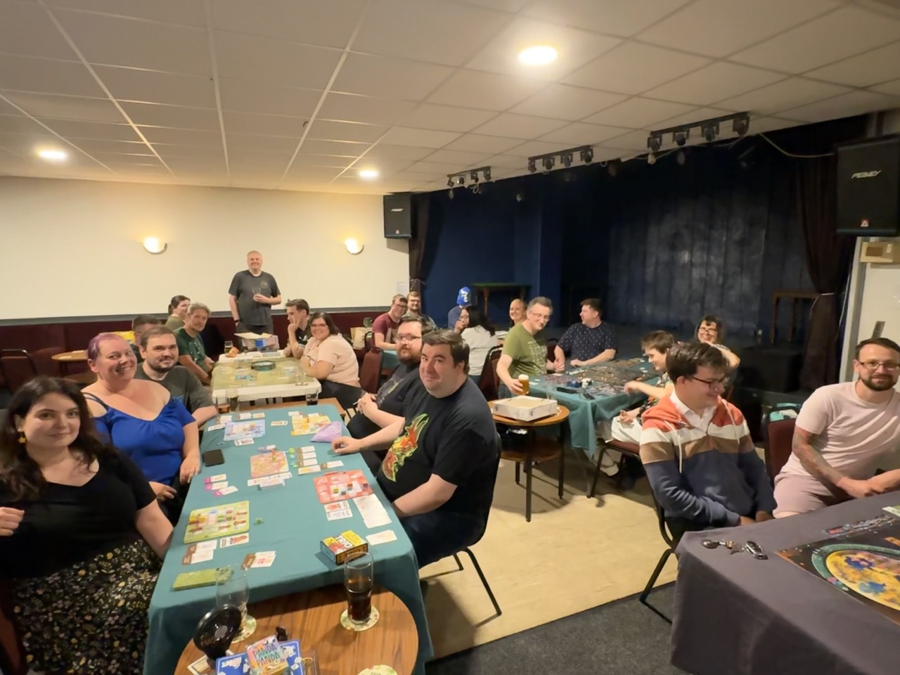 Board game night at South Leeds Board Gamers