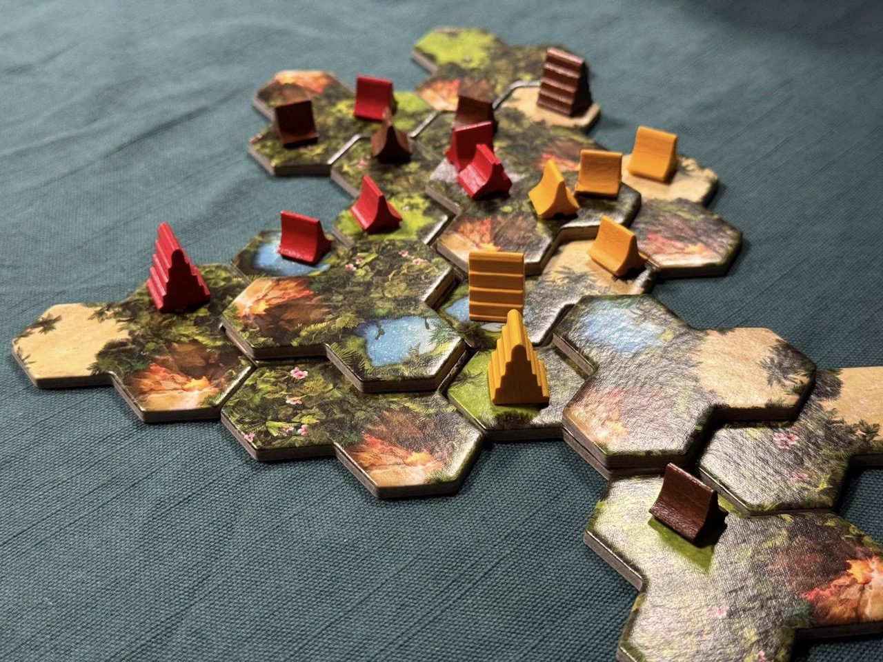 Board games in action at SLBG